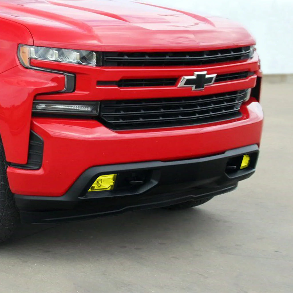 2019-2021 Chevrolet Silverado 1500 | Fog Light PreCut Tint Overlays
